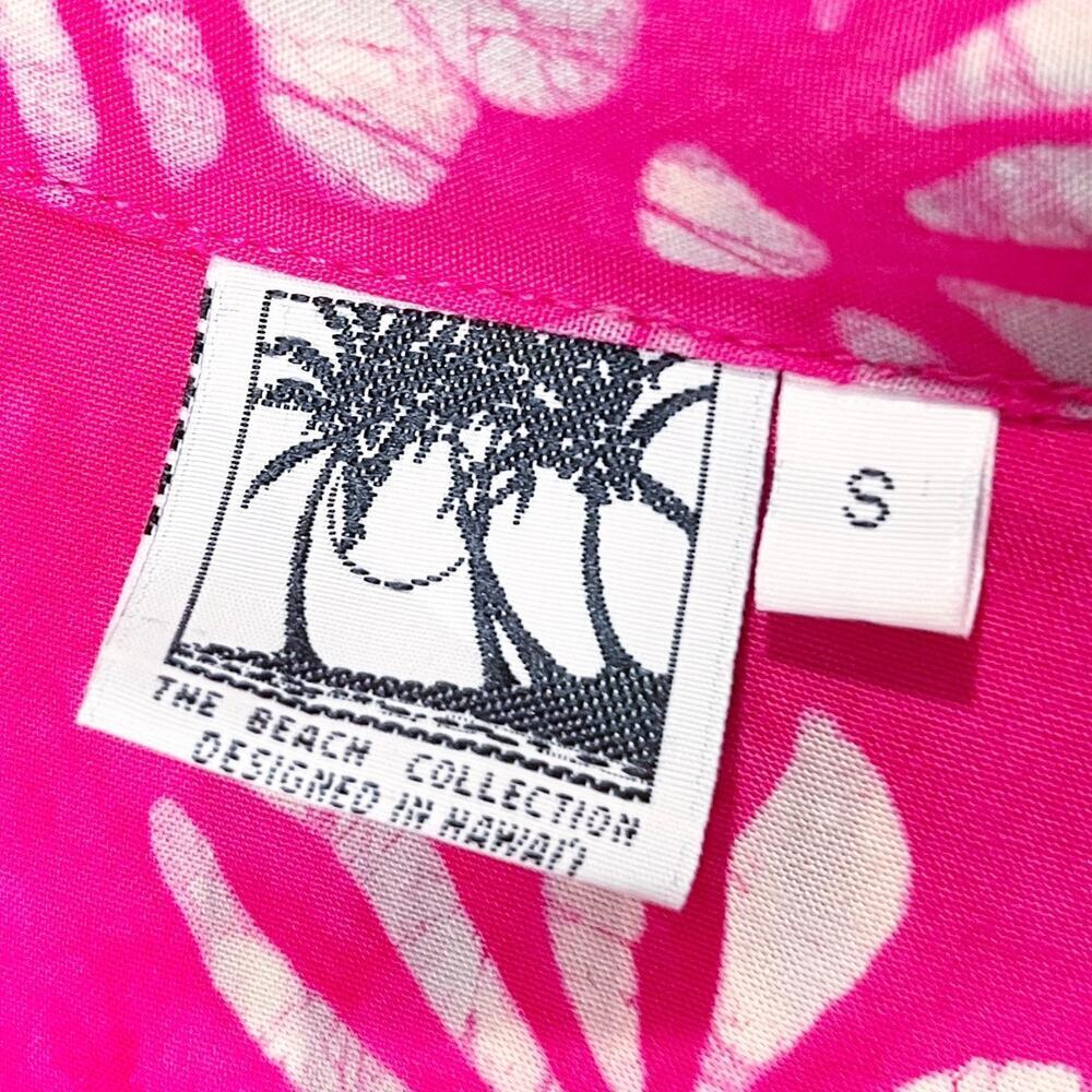 Vintage Beach Collection Hawaiian Matching Set Outfit Rayon Resort Artsy - Picture 12 of 13